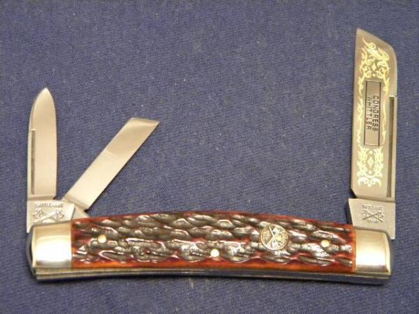 Battle Axe Brand Hickey & Shouse Germany Bone Congress Whittler Knife Battle Axe Brand Hickey & Shouse Germany Bone Congress Whittler Knife