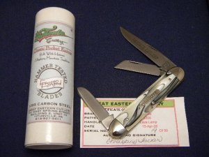 Great Eastern Cutlery Tidioute 2008 Lava Lamp 538308 Cuban Stockman Knife 1 of 50