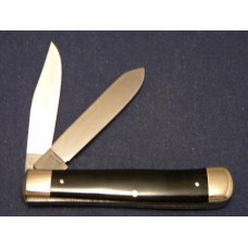 Buck Creek Solingen Germany Black KKK Trapper Knife c.1995 Buck Creek Solingen Germany Black KKK Trapper Knife c.1995
