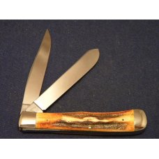 Case XX USA 10 Dot (1970) Stag 5254 Trapper Knife Case XX USA 10 Dot (1970) Stag 5254 Trapper Knife