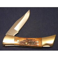 Case XX SS USA 9 Dot (1981) Stag 5197 L SSP Shark Tooth Lockback Knife - NIB Case XX SS USA 9 Dot (1981) Stag 5197 L SSP Shark Tooth Lockback Knife - NIB