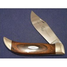 Case XX USA 1965-69 Wood P172 Buffalo Clasp Knife Case XX USA 1965-69 Wood P172 Buffalo Clasp Knife