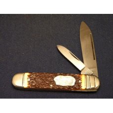 Boker USA Great American Story No. 1773 Prairie Schooner Delrin Large Equal End Jack Knife Boker USA Great American Story No. 1773 Prairie Schooner Delrin Large Equal End Jack Knife