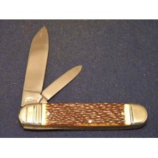 Boker USA Great American Story No. 1773 Prairie Schooner Delrin Large Equal End Jack Knife Boker USA Great American Story No. 1773 Prairie Schooner Delrin Large Equal End Jack Knife
