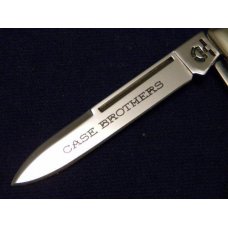 Case Bros. Cutlery Co. USA Chestnut Bone 6215 SS Small Gunstock Knife - NIB