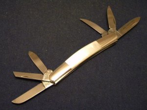 Standing Stone Cutlery (Parker) Japan Pearl 6 Blade Congress Abraham Lincoln Commemorative Knife