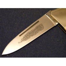 Parker Cut Co. Japan Pearl Desperado Lockback Knife Parker Cut Co. Japan Pearl Desperado Lockback Knife