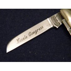 Parker Brothers Chattanooga, TN Japan K298 Pearl Little Congress Knife Parker Brothers Chattanooga, TN Japan K298 Pearl Little Congress Knife