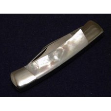 Parker Cut Co. Japan Pearl Railsplitter Stockman Knife Parker Cut Co. Japan Pearl Railsplitter Stockman Knife