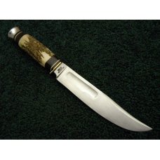 Carl Schlieper Solingen Germany Eye Brand Jim Bowie Stag Sheath Knife Carl Schlieper Solingen Germany Eye Brand Jim Bowie Stag Sheath Knife