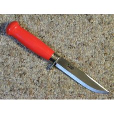 El Gallo by MORA Sweden Red Fixed Blade Sheath Knife El Gallo by MORA Sweden Red Fixed Blade Sheath Knife