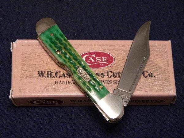 Case XX USA 1999 Burnt Green Bone 61749L SS Mini Copperlock Knife - NIB Case XX USA 1999 Burnt Green Bone 61749L SS Mini Copperlock Knife - NIB