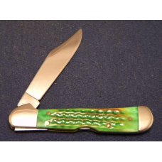 Case XX USA 1999 Burnt Green Bone 61749L SS Mini Copperlock Knife - NIB Case XX USA 1999 Burnt Green Bone 61749L SS Mini Copperlock Knife - NIB