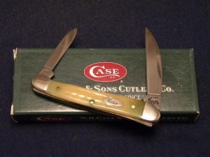 Case XX USA 2000 Natural Bone 62109W SS Wharncliffe Baby Copperhead Knife - NIB