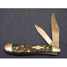 Case XX USA 1997 Dark Black Rogers Bone 6220 SS Limited Edition Peanut Knife - NIB Case XX USA 1997 Dark Black Rogers Bone 6220 SS Limited Edition Peanut Knife - NIB