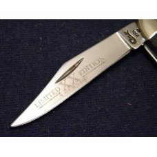 Case XX USA 1997 Dark Black Rogers Bone 6220 SS Limited Edition Peanut Knife - NIB Case XX USA 1997 Dark Black Rogers Bone 6220 SS Limited Edition Peanut Knife - NIB