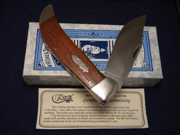 Case Classic 1993 Bois D' Arc BD1072 Clasp Knife - NIB