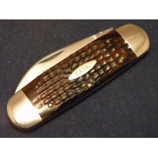 Case XX USA 1979 Wood 6250 Bradford Bonanza Elephant Toe Knife Case XX USA 1979 Wood 6250 Bradford Bonanza Elephant Toe Knife