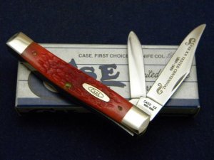 Case XX 1889-1989 Centennial Red Bone R6292 SS 2 Blade Big Stockman Knife - NIB