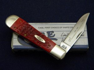 Case XX 1889-1989 Centennial Red Bone R6199 1/2 SS Jack Knife - NIB