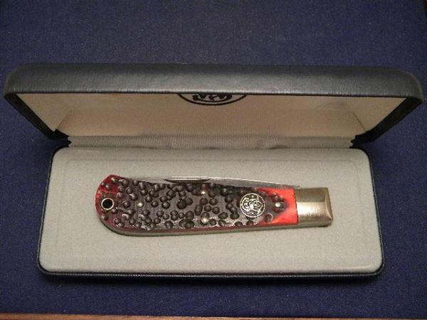 Smith & Wesson USA (Camillus) Bone Jumbo Trapper Knife c.1995 Smith & Wesson USA (Camillus) Bone Jumbo Trapper Knife c.1995