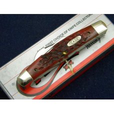 Case XX USA 1994 Dark Red Bone DR64052 SS Congress Knife - NIB Case XX USA 1994 Dark Red Bone DR64052 SS Congress Knife - NIB