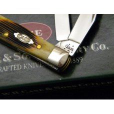 Case XX USA 2005 Bone 62154 SS Tiny Trapper Knife - NIB Case XX USA 2005 Bone 62154 SS Tiny Trapper Knife - NIB