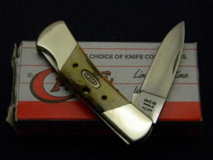 Case XX Bradford PA USA 1992 Stag 51225L SS Lockback Knife - NIB
