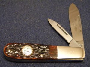 Bear & Son J'Ville AL USA 2009 NKCA Youth Knife Bone Barlow