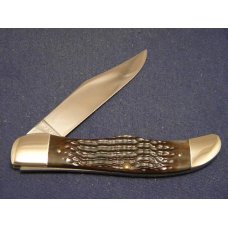 Case XX SS USA 1981 Bone TKCA 6165 SSP Texas Knife Collectors Folding Hunter Knife Case XX SS USA 1981 Bone TKCA 6165 SSP Texas Knife Collectors Folding Hunter Knife