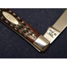 Case XX USA 10 Dot (1970) Delrin 61048 Slimline Trapper Farmers Knife Case XX USA 10 Dot (1970) Delrin 61048 Slimline Trapper Farmers Knife