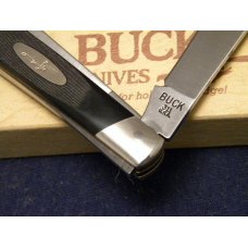 Buck 311 USA Black Delrin Slimline Trapper Knife c.Pre 1986 - NIB Buck 311 USA Black Delrin Slimline Trapper Knife c.Pre 1986 - NIB