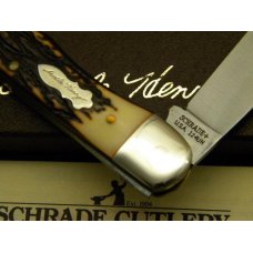 Schrade + USA 124UH Uncle Henry Staglon Tradesman Knife - NIB Schrade + USA 124UH Uncle Henry Staglon Tradesman Knife - NIB