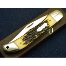 Schrade + USA 124UH Uncle Henry Staglon Tradesman Knife - NIB Schrade + USA 124UH Uncle Henry Staglon Tradesman Knife - NIB