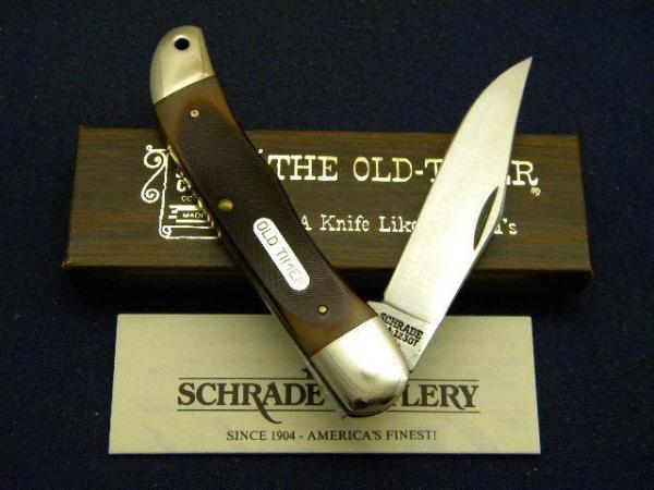 Schrade USA 123OT Delrin Pioneer Folding Knife - NIB Schrade USA 123OT Delrin Pioneer Folding Knife - NIB