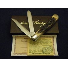 Schrade Stainless 285UH Uncle Henry Staglon Pro Trapper Knife - NIB Schrade Stainless 285UH Uncle Henry Staglon Pro Trapper Knife - NIB