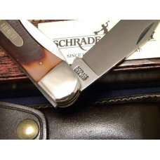 Schrade USA 25OT Delrin Folding Hunter Knife & Pouch - NIB Schrade USA 25OT Delrin Folding Hunter Knife & Pouch - NIB