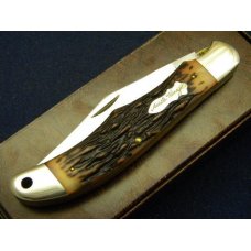 Schrade + USA 127UH Uncle Henry Staglon Lockblade Hunter Knife & Pouch - NIB Schrade + USA 127UH Uncle Henry Staglon Lockblade Hunter Knife & Pouch - NIB