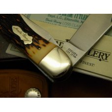 Schrade + USA 227UH Uncle Henry Staglon Folding Bowie/Hunter Knife & Pouch - NIB Schrade + USA 227UH Uncle Henry Staglon Folding Bowie/Hunter Knife & Pouch - NIB