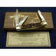 Boker USA Tree Brand 1976 Olde Stag 70488 Delrin Stockman Knife - NIB Boker USA Tree Brand 1976 Olde Stag 70488 Delrin Stockman Knife - NIB