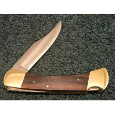Buck 110 USA Hunter Wood Folding Lockback Knife c.1972 - NIB Buck 110 USA Hunter Wood Folding Lockback Knife c.1972 - NIB