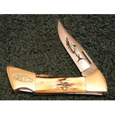 Case XX SS USA 9 Dot (1981) Stag 5158 L SSP Mako Lockback Knife - NIB Case XX SS USA 9 Dot (1981) Stag 5158 L SSP Mako Lockback Knife - NIB
