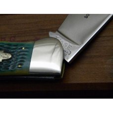 Case Classic 1990 Green Bone 61072 Bulldog Clasp Knife - NIB Case Classic 1990 Green Bone 61072 Bulldog Clasp Knife - NIB