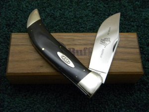 Case Classic 1993 Buffalo Horn BH1072 Buffalo Clasp Knife - NIB