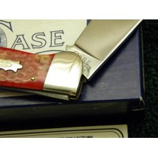 Case Classic 1990 Red Bone 61072 Clasp Knife - NIB