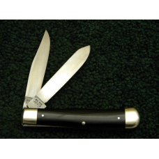 Buck Creek Solingen Germany Black KKK Trapper Knife c.1995 Buck Creek Solingen Germany Black KKK Trapper Knife c.1995