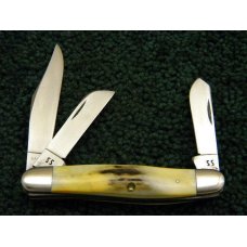 Case XX Stainless USA 2 Dot (1978) Stag 5347 HP SSP Red Etch Stockman Knife - Mint Case XX Stainless USA 2 Dot (1978) Stag 5347 HP SSP Red Etch Stockman Knife - Mint