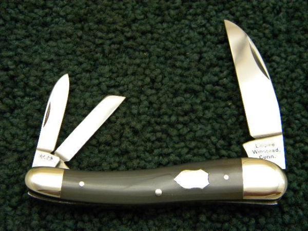 Empire Winstead Conn. (Parker) Horn Split Backspring Whittler Knife c.1990's Empire Winstead Conn. (Parker) Horn Split Backspring Whittler Knife c.1990's