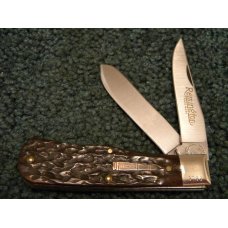 Remington UMC USA 1991 Genuine Bone R1178 Silver Bullet Trapper Knife - NIB Remington UMC USA 1991 Genuine Bone R1178 Silver Bullet Trapper Knife - NIB