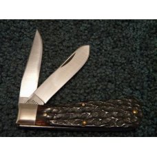 Remington UMC USA 1991 Genuine Bone R1178 Silver Bullet Trapper Knife - NIB Remington UMC USA 1991 Genuine Bone R1178 Silver Bullet Trapper Knife - NIB